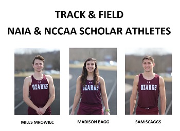Miles Mrowiec, Madison Bagg, and Sam Scaggs portrait pics