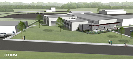 Rendering of engineering degree program building