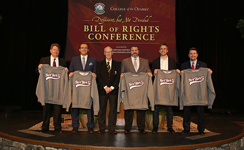 Special guests speak at the Bill of Rights Conference