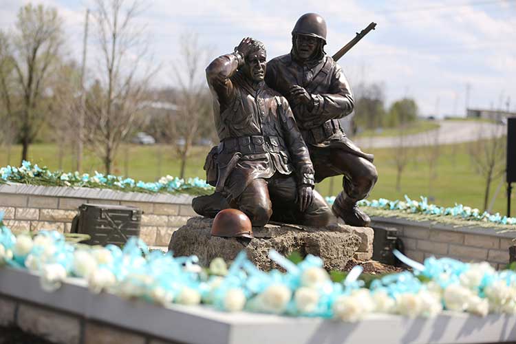 The Korean War Memorial at C of O