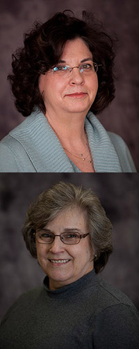 Dr. Charlotte Ward and Dr. Linda Moran