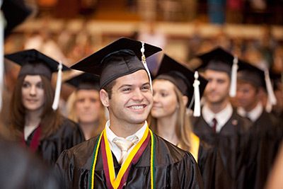 C of O Graduate graduating debt-free